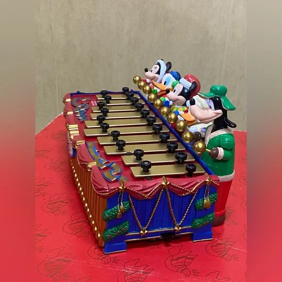 VINTAGE Mr. Christmas Mickey's Merry Music Makers Xylophone 20 Songs